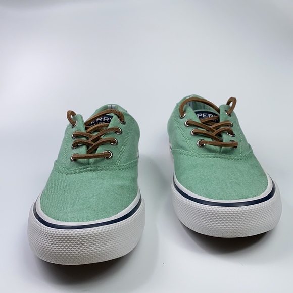 🆕Men’s Sperry Striper II CVO Turquoise Deck Shoes - Picture 4 of 5